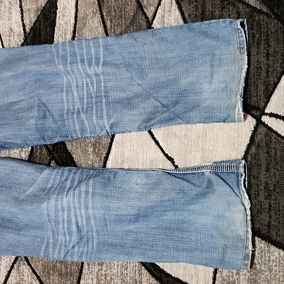 BKE SETH EMBROIDERED BOOT-LEG DENIM JEAN SIZE 42 - Picture 12 of 15